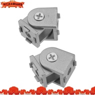 2 Pcs Aluminum Alloy Pivot Joint for Aluminum Extrusion Profile 2020 Series Flexible Pivot Joint 202