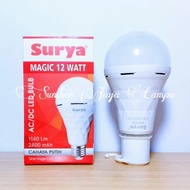 Lampu LED Emergency Surya 12 Watt Cahaya Putih