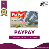 Sardines in Olive Oil | Pay Pay Brand | Galicia, Spain | Gluten Free Sardines in Olive Oil 120g