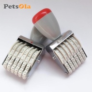 [PETSOLA] 6 A Digit Numbering Stamp Symbol Numerical 6 Roller Stamps for Stationery