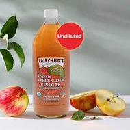 FAIRCHILD'S ORGANIC APPLE CIDER VINEGAR /CUKA EPAL 32oz 946ML -mengurangkan berat badan, cholesterol