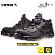Modasafe M-231 Anti-static Low Cut 4.5" Laces-Up Safety Shoes (Sirim&Dosh)| Kasut Safety| Safety wor