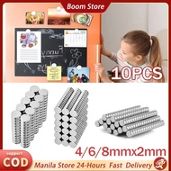 10pcs 4x2/6x2/8x2mm Round Small Magnets Neodymium Strong Disc Magnet