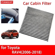 Car Cabin Air Filter for Toyota RAV4 2006-2018 Auto Filters Carbon Fiber 87139-02020 87139-02090  87