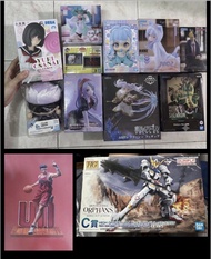 平放 12個Figure 七龍珠 History Box 神龍、葬送的芙莉蓮 AMP+ 芙莉蓮、Overlord 夏提雅 睡衣Ver.、物理魔法使-MASHLE- 雷恩·艾姆斯、勝利女神：妮姬 、Ho