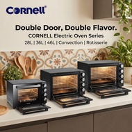 Cornell Electric Oven 28L/36L/46L Convection Rotisserie 1500-1800W CEO-E2822D2H/E3622D2H/E4622D2H