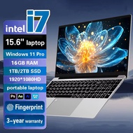 Brand new factory direct sales 15.6 inch portable laptop Intel Core i7 laptop 16GB RAM DDR4 2TB SSD 
