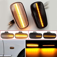 ⭐Pair Dynamic Led Front Fender Side Marker Light Turn Signal Lamp For Lexus IS200 IS300 LS430 Toyota