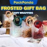 PackPanda Wedding Doorgift Bag Transparent Plastic Gift Bag Beg Goodies Doorgift Plastic Goodies Bag