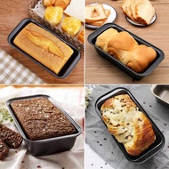 Y&Z LIFE 8.5 x 4.5 Inch Baking Pan, Bread Mold Loaf Cake Baking Pan Black Carbon Steel Non Stick