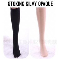 Socks Stoking Wanita Silvy Opaque Footwear Sarung Kaki