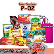 [#P-02 Renew] Paket Sembako Gula Kopi Hemat Murah Lengkap Komplit