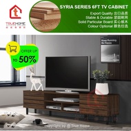 True Home 6FT TV Cabinet / TV Console / TV Media Storage Cabinet / Rack / Kabinet TV