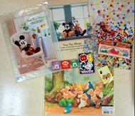 中古-Disney, Bwing 文件夾, 擦膠