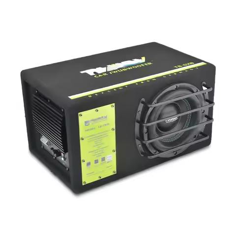 2025Car active subwoofer mounted subwoofer car audio 8-inch 12V high-power