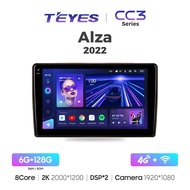 TEYES CC3 Series Perodua Alza 2022 Android Car Player 10"