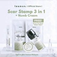Teamon Scar Stamp 3in1 Skincare with Numb Cream. Teamon Skin Malysia. Ready Stock