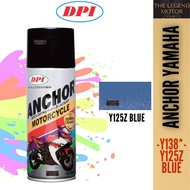 ANCHOR Y138* Y138 Y125ZR Blue Biru Yamaha Motorcycle Series Can Spray Paint Cat Spray Tin 100% Origi