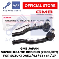 GMB Japan Suzuki K6A Tie Rod End DA52 DA62 DA63T DA64V DA64W DA17V DA17W