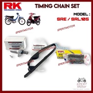 [RK] SRE SRL105 84L Timing Chain Rantai Kecik Best Quality siap Tensioner Rubber dan Cam Chain