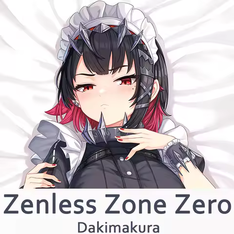 Zenless Zone Zero Ellen Joe Dakimakura 2WAY Hugging Body Pillow Case Anime Pillow Cushion Cover
