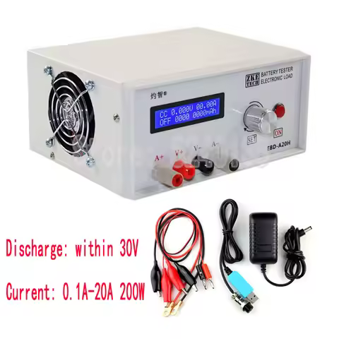 EBD-A20H Electronic Load Battery Capacity Power Supply Charging Head Tester Discharging Equipment Di