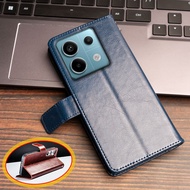 Flip Wallet Leather Phone Case For Xiaomi Redmi Note 13 Pro Poco X6 5G 23122PCD1G PCD1I DRA50C CRAD3