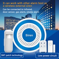 Independent on-site alarm system. Wireless audible and light alarm