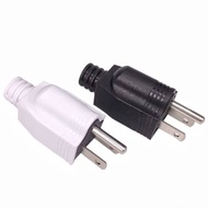（NEW） American Detachable Plug American 15A AC Electrical Power Male Plug Adaptor Adapter Wire Rewir