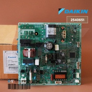 2540651 แผงวงจรแอร์ Daikin แผงบอร์ดแอร์ไดกิ้น บอร์ดคอยล์ร้อน รุ่น RKQ12WV2S RKF12WV2S