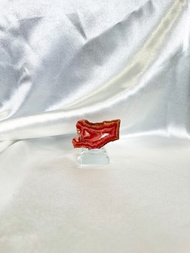 情人節禮盒 招姻緣 阿根廷紅紋石原石 不含底座