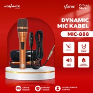 Advance MIC-888 Single Professional Dynamic Microphone Karaoke Cable Official 1 Year Warranty