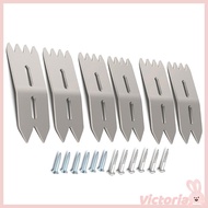 VIC 6Pcs Slab Clamping Dogs for Woodworking Tool Pinch Dogs Router Sled