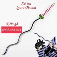 (Hỏa Tốc HCM) Đạo Cụ Cosplay Kiếm Gỗ Viêm Trụ Rengoku và các nhân vật khác Trong Kimetsu No Yaiba/