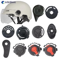 NOBELJIAOO 1Pair Motorcycle Helmet Fixed Large Hole Buckle Mirror Holder Lens Base Accessories Adult
