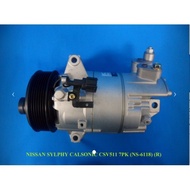 NISSAN SYLPHY CALSONIC CSV511 7PK (R) COMPRESSOR NS-6118 NYGP