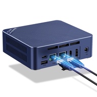 Beelink Dual LAN 2.5Gb Mini PC, EQ12 Intel Alder-Lake N100 (up to 3.4GHz), 16GB DDR5 RAM 500GB M.2 S