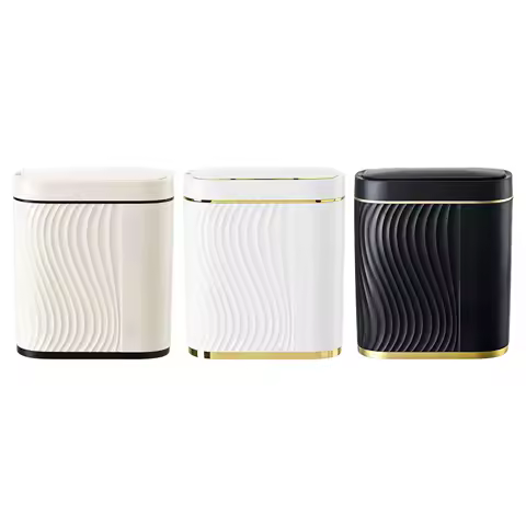 Automatic Touchless Motion Garbage Can Sealed Lid Bedroom Trash Bin 2.1 Gallon