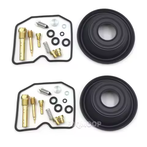 GPZ500S 1987-2003 GPZ 500 GPZ500 S Motorcycle Carburetor Repair Kit plunger diaphragm