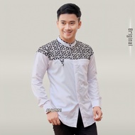 Baju koko pria dewasa / Kemeja koko / Baju koko lengan panjang / Baju koko motif Bima / Koko kombina