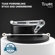 Shijiro Gear Lever Gear Shift Stick Package Gear Lever + Underbone Universal Gear Shift Stick