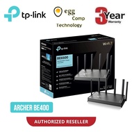 TP-LINK ARCHER BE400 6500MBPS DUAL BAND WIFI 7 ROUTER