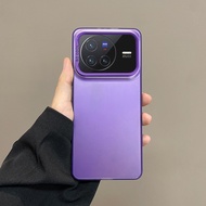 เคส Vivo X80 X90 X100 X200 5G เคส Vivo X80 X90 X100 X200 Pro เคส กันกระแทกเคสครอบโทรศัพท์แข็งผิวด้าน