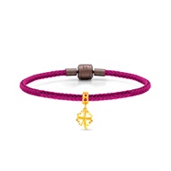 SK 916 Clover Gold Charm Bracelet