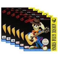Alice A206 Acoustic Guitar Strings String Set I31 Instrument (Color: Silver)