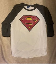 Superman Logo Raglan T-shirt