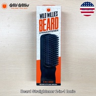 Wild Willies® Beard Straightener 2-in-1 Ionic แปรงหนีบหนวดเครา จัดทรงหนวด
