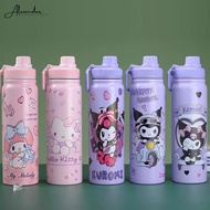 (Alexander) 800ml Tumbler Kuromi Water Bottle Kids Stainless Steel School Water Bottle Kids