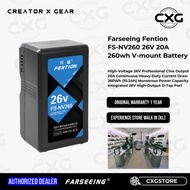 Farseeing Fention FS-NV260 26V 20A 260Wh High-Voltage V-Mount Battery