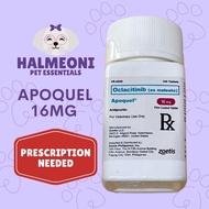 APOQUEL 16mg (Oclacitinib as maleate) - Antipruritic 16mg PRESCRIPTION NEEDED